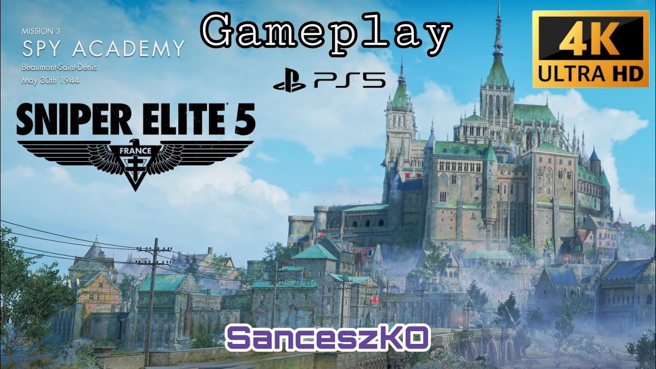 Sniper Elite 5 - Gameplay - SPY ACADEMY