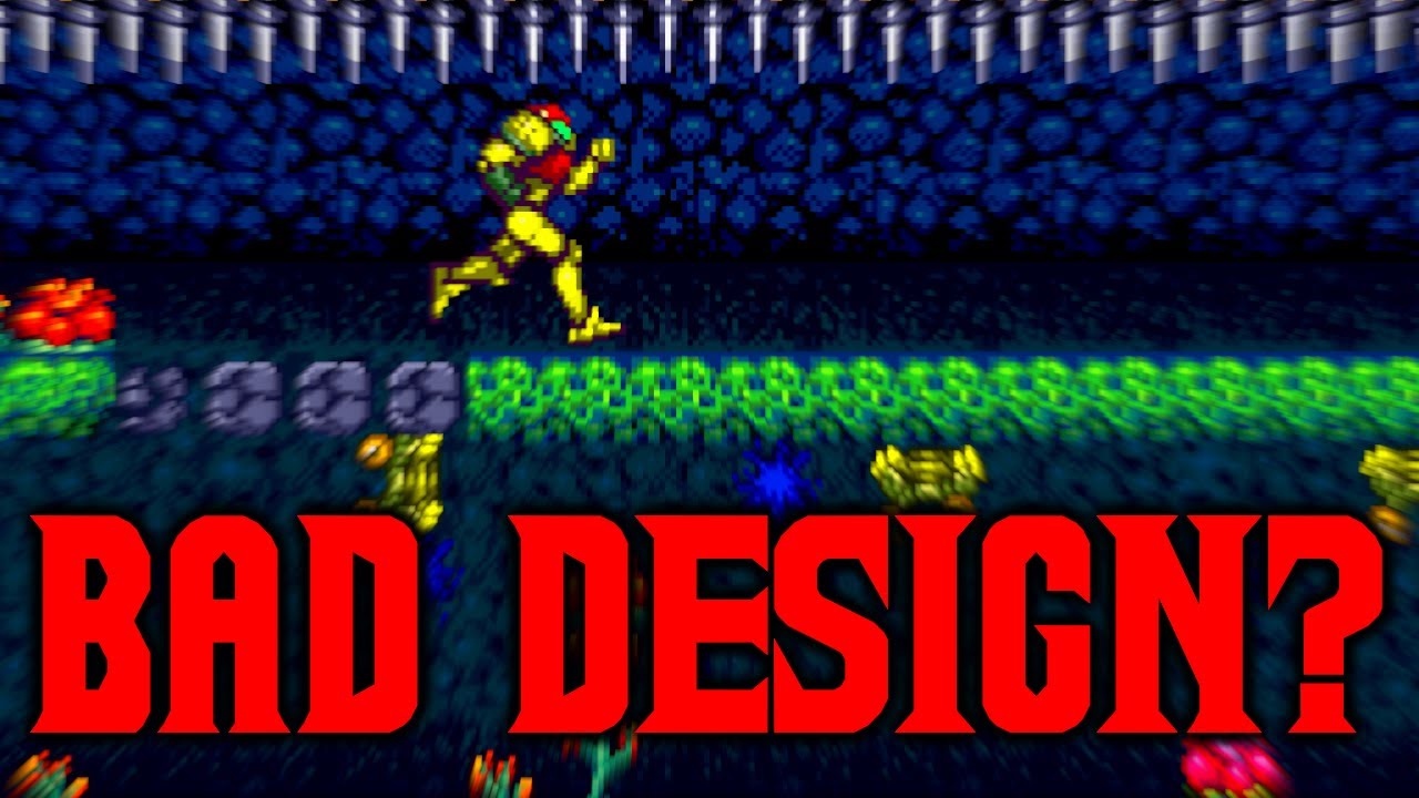 Why Super Metroid Players get Stuck on the Noob Bridge (And why it's Bad Design)