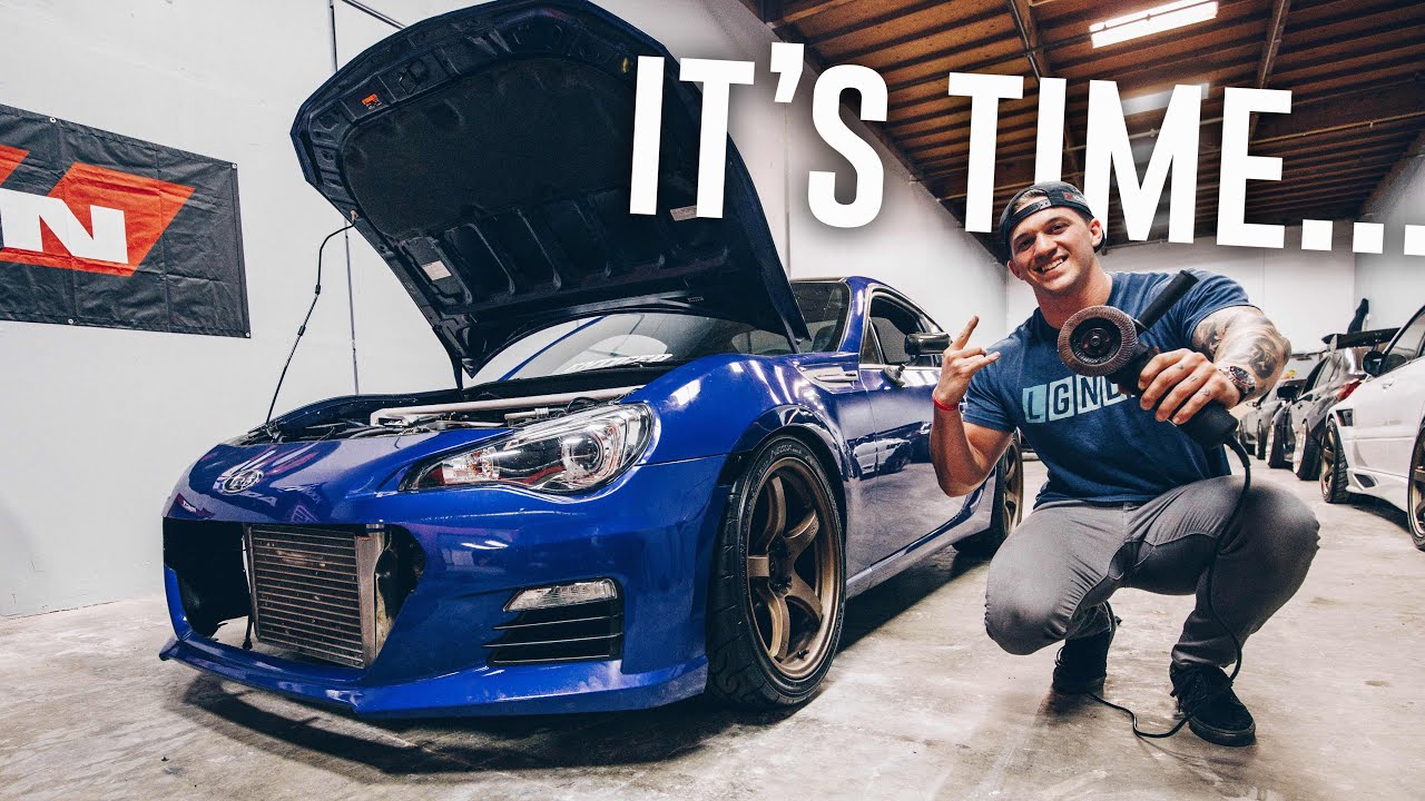 Finally CUTTING Into My TURBO BRZ!
