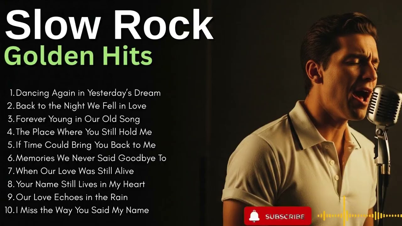 Slow Rock Love Songs 90s ❤️ Timeless Emotional Playlist