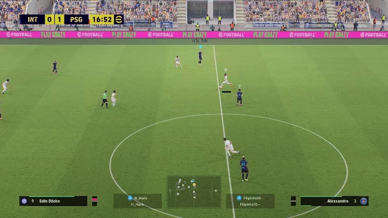 Inter vs Psg