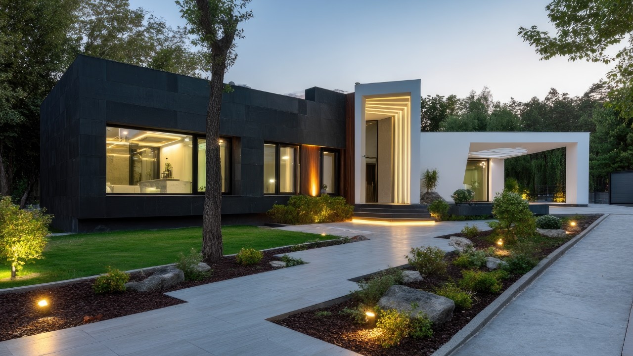 Luxury Black Modern Home 2026 | Sleek Architecture & Elegant Interior Inspiration