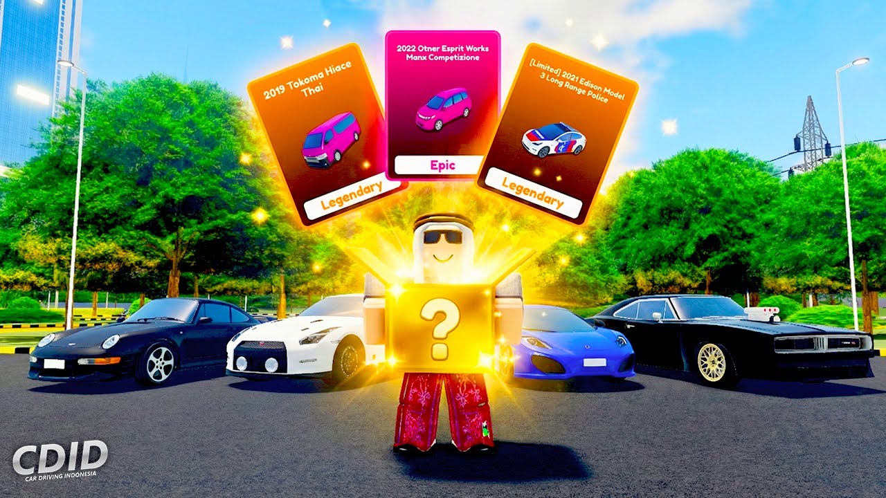 NGABISIN 3.000 ROBUX BUAT GACHA CUMAN DAPET INI 😱!! CAR DRIVING INDONESIA-