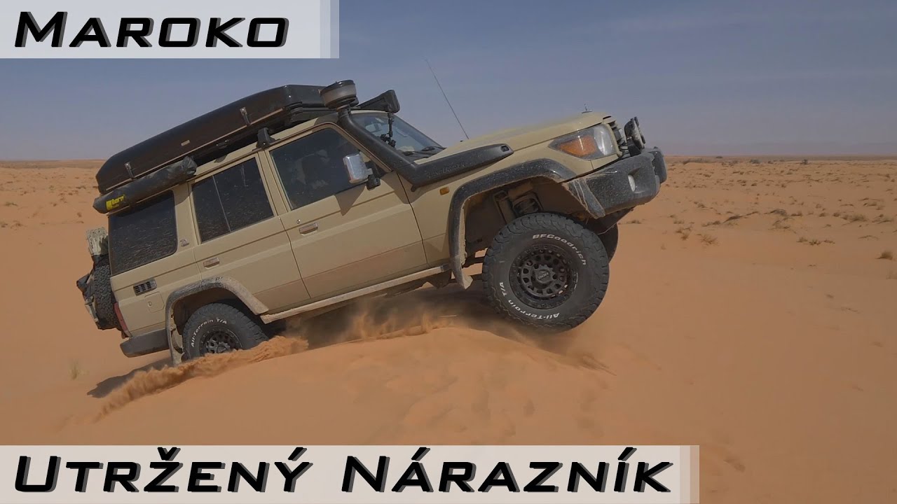 Maroko - Duny a utržený nárazník