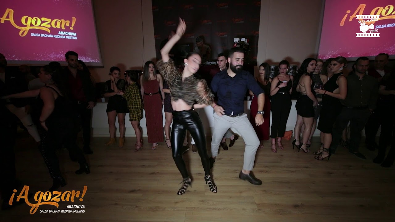 Panos Karakasis & Kelly Iordanidou - social dancing @ A GOZAR ARACHOVA SBK Meeting 2019