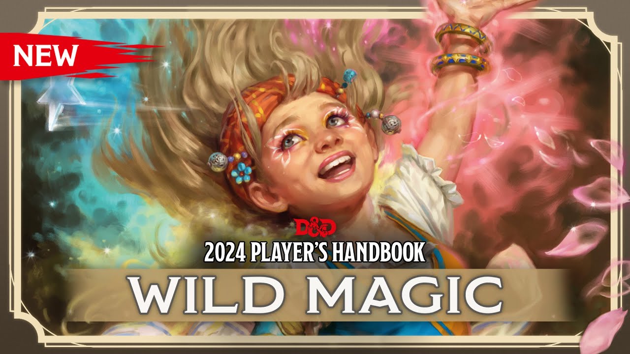 Sorcerer: Wild Magic | 2024 Player's Handbook | D&D