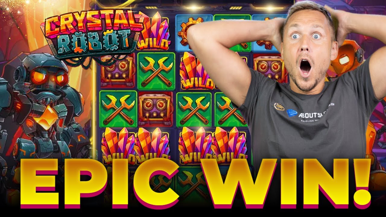 MY MASSIVE WIN ON CRYSTAL ROBOT (INSANE WIN) 🤖🔥