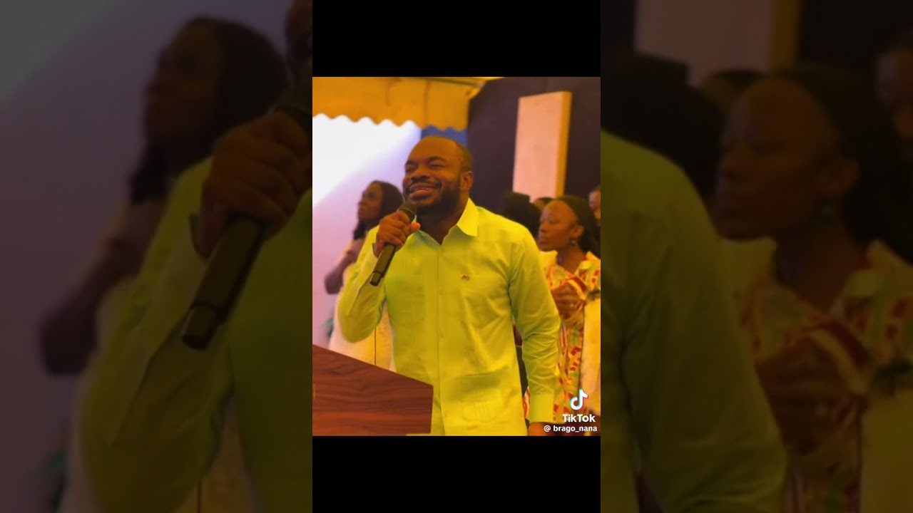 Minister Bernard Twumasi Ascending The Throne Of God With His Congregation In Worship