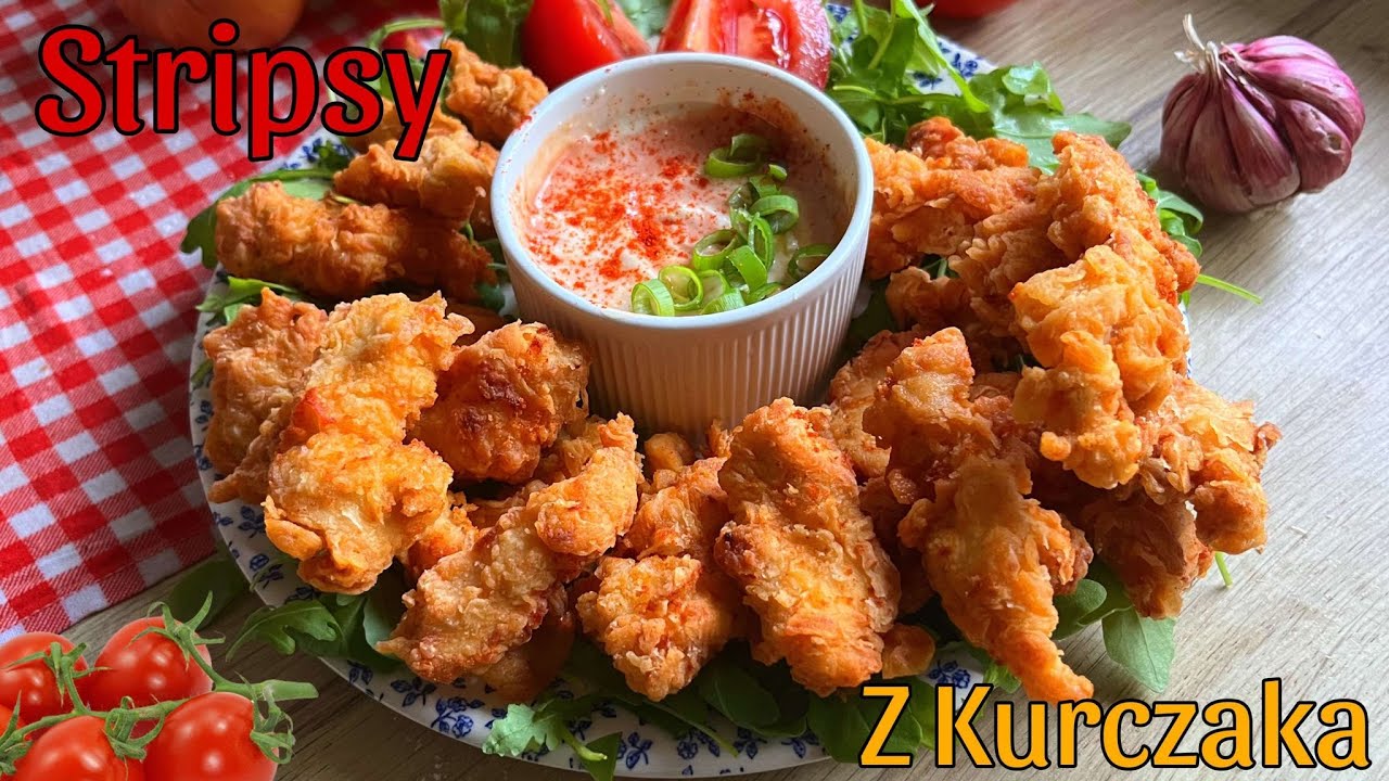 🥗🥓Soczyste Stripsy z Kurczaka w Chrupiącej Panierce🥓🥗
