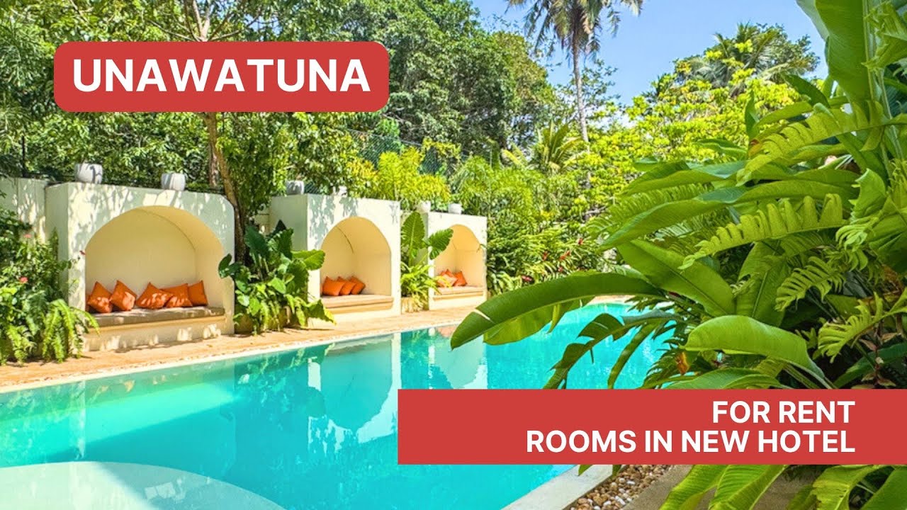 Rooms in new hotel, Unawatuna, Sri Lanka