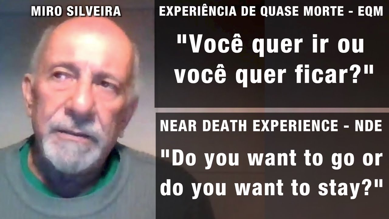 EQM - Você quer ir ou você quer ficar? | NDE - Do you want to go or do you want to stay?