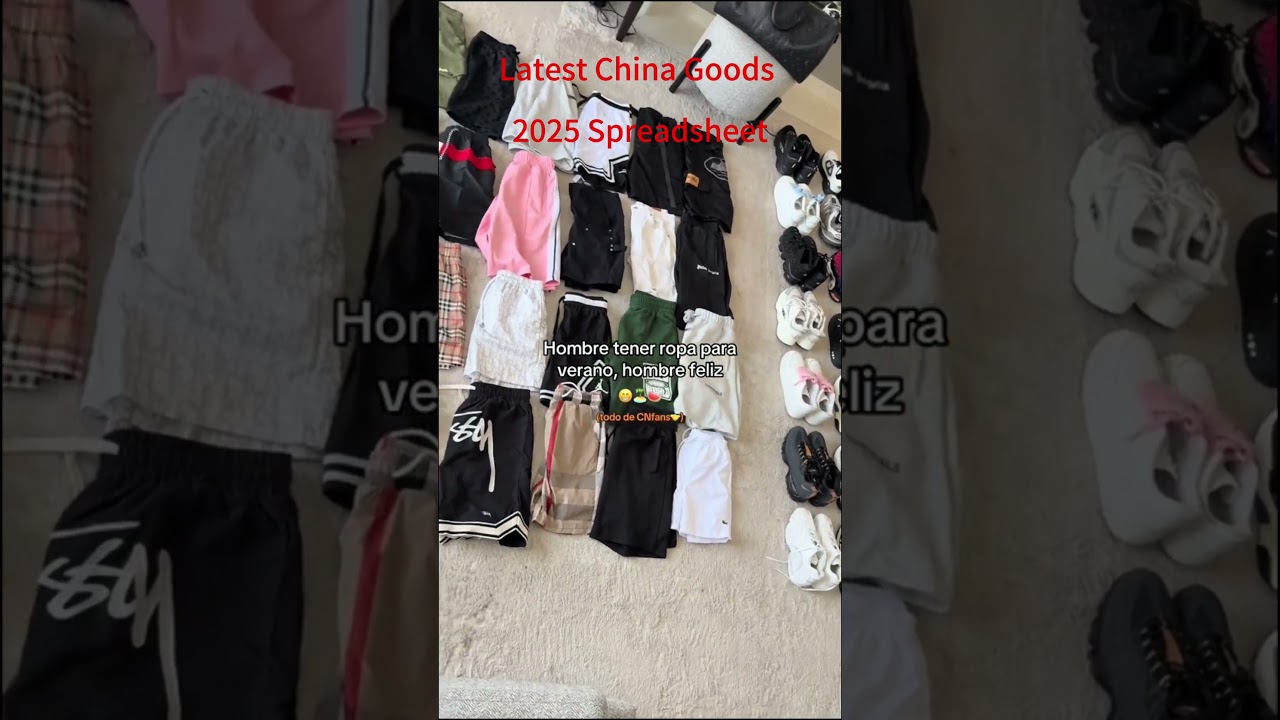 joyagoo spreadsheet #haul #allchinabuy #cnfanhaul #joyagoo #cnfans