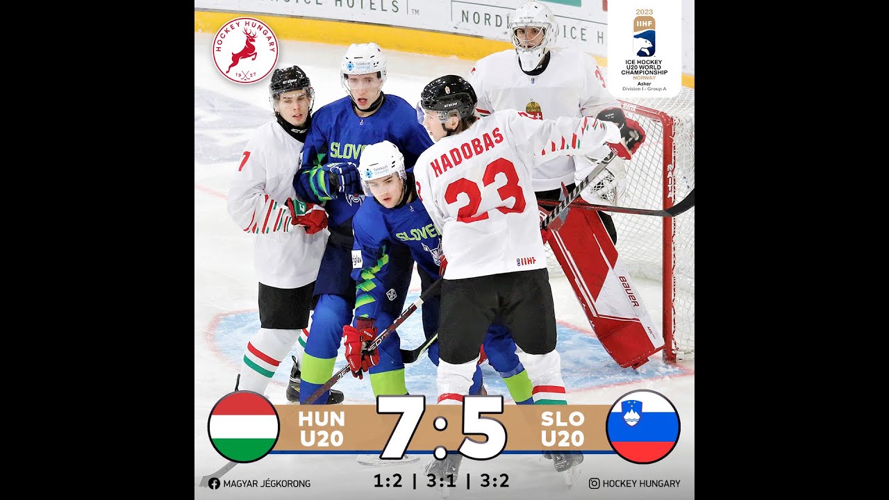 Gólösszefoglaló - U20 Magyarország - U20 Szlovénia 7-5 20221217