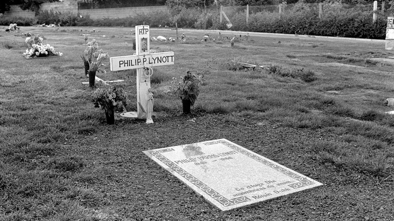 The Funeral of Phil Lynott, Howth, Co. Dublin, Ireland 1986