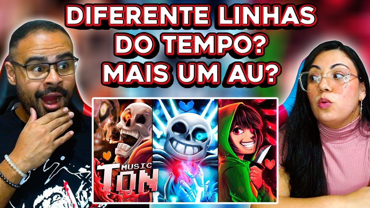 REACT Papyrus Da Batata - Hora do Julgamento | Bad Time Trio (Undertale AU)