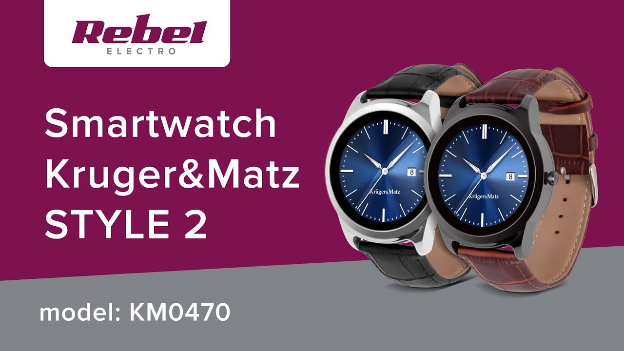 Smartwatch Kruger&Matz STYLE 2 - UNBOXING