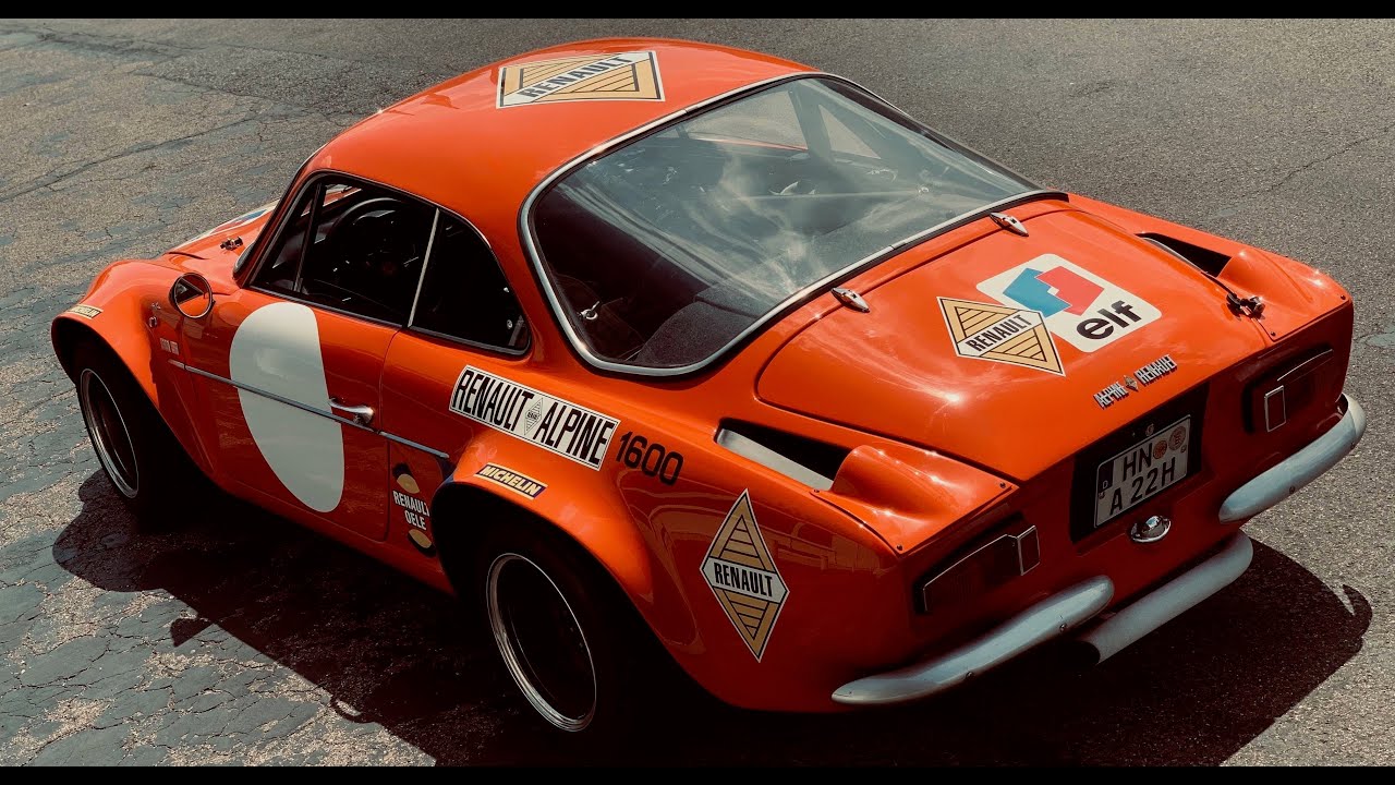 RENAULT ALPINE A110 1600 S - EX Dieter Kern racecar 1971 German 