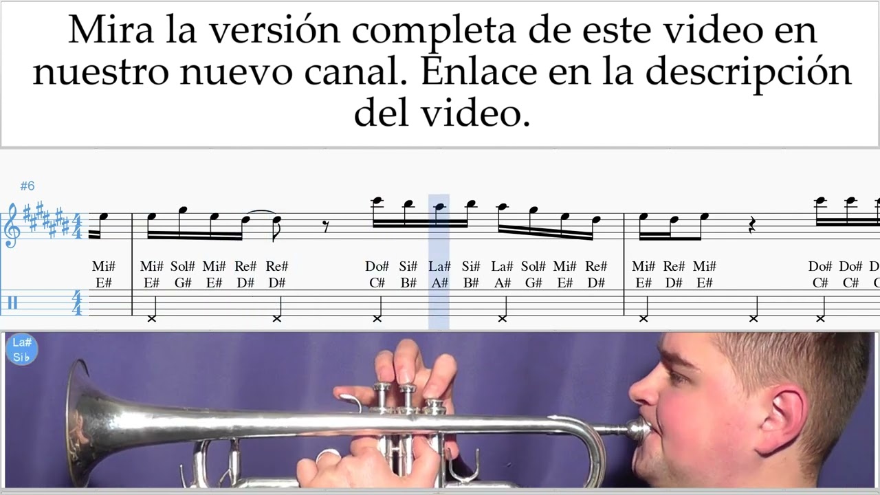 Como Tocar Trompeta Shakira - Acróstico Tablatura um-a-n927 vistas previas
