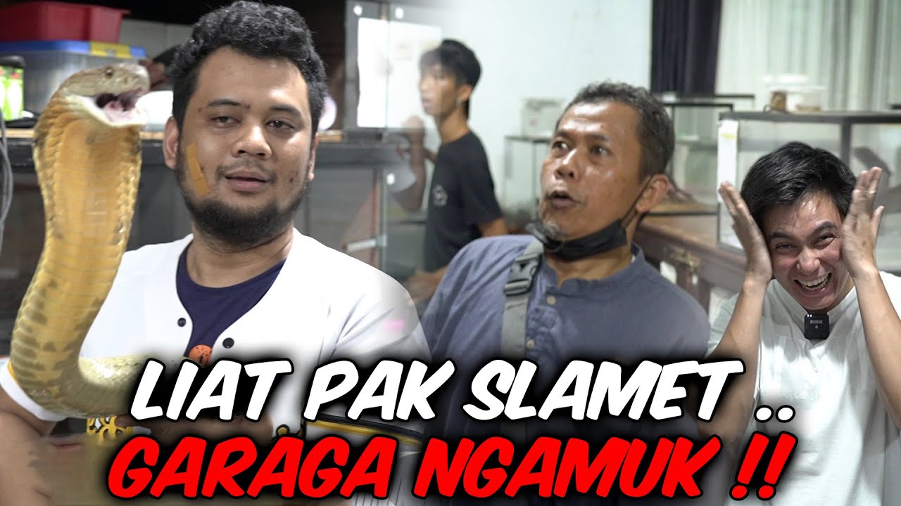 LIAT PAK SLAMET ,GARAGA BENER2 NGAMUK ‼️