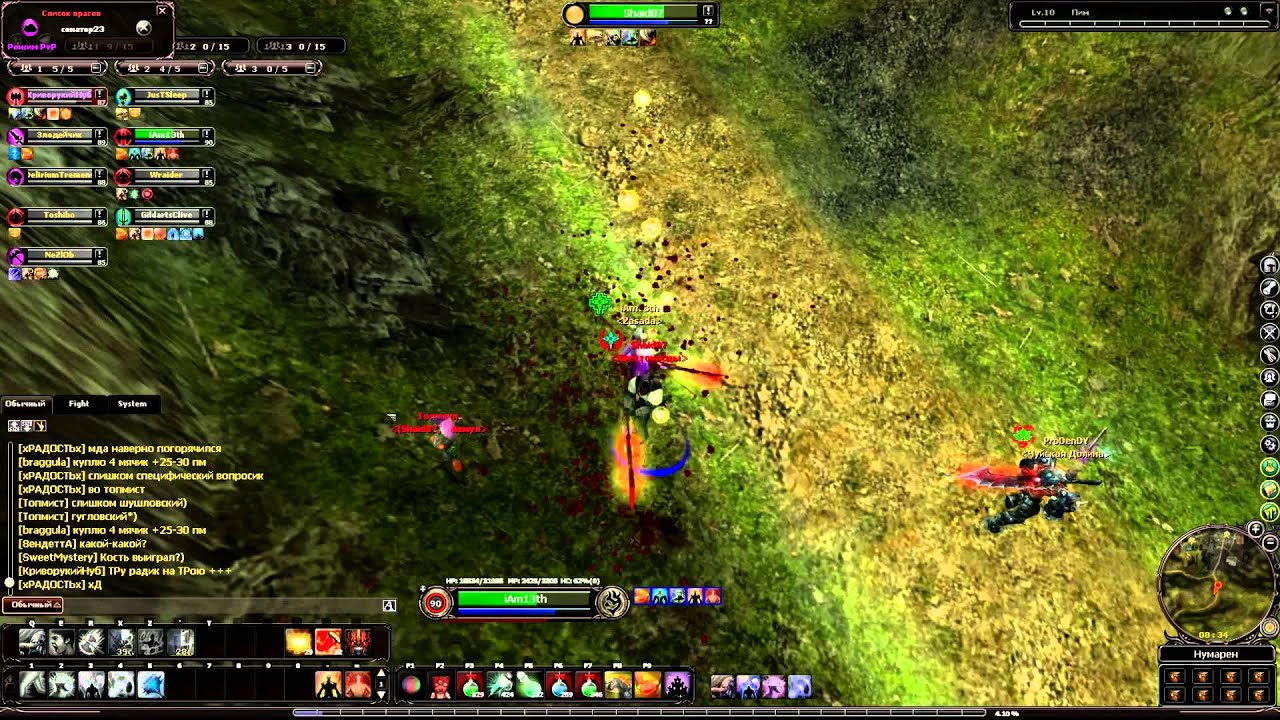 Requiem Online - Berserker Dimenticato (First PvP Movie)