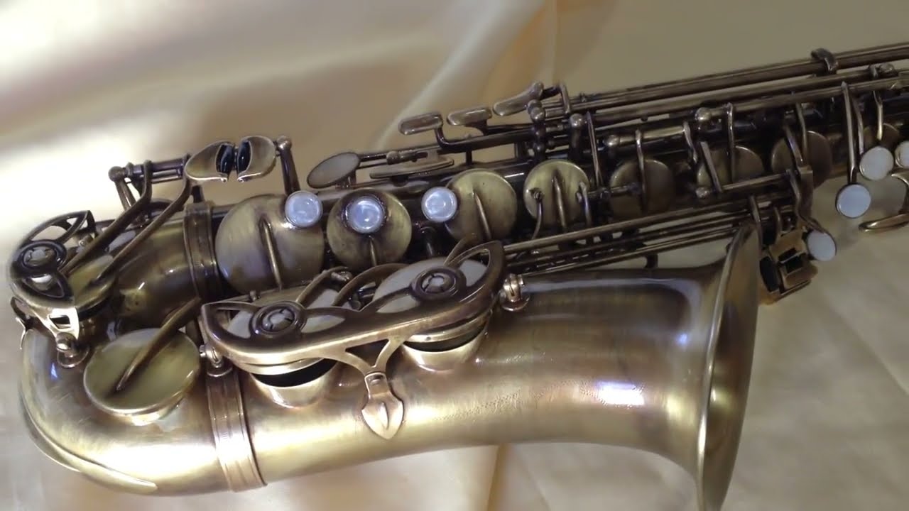 🎵 SAX  ALTO MICHAEL II #MilenarInstrumentos II Envelhecido e Sapatilhado