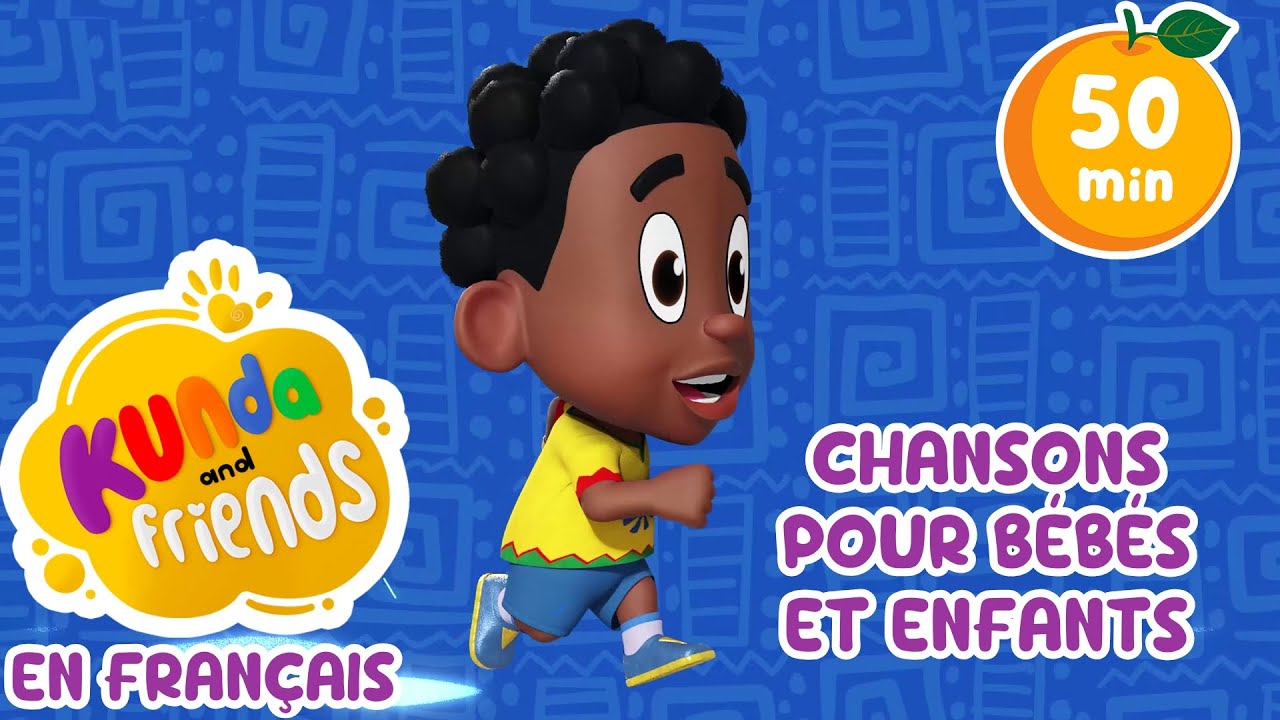 Chansons pour bébés et enfants | Chansons éducatives pour les préscolaires - Kunda et ses amis