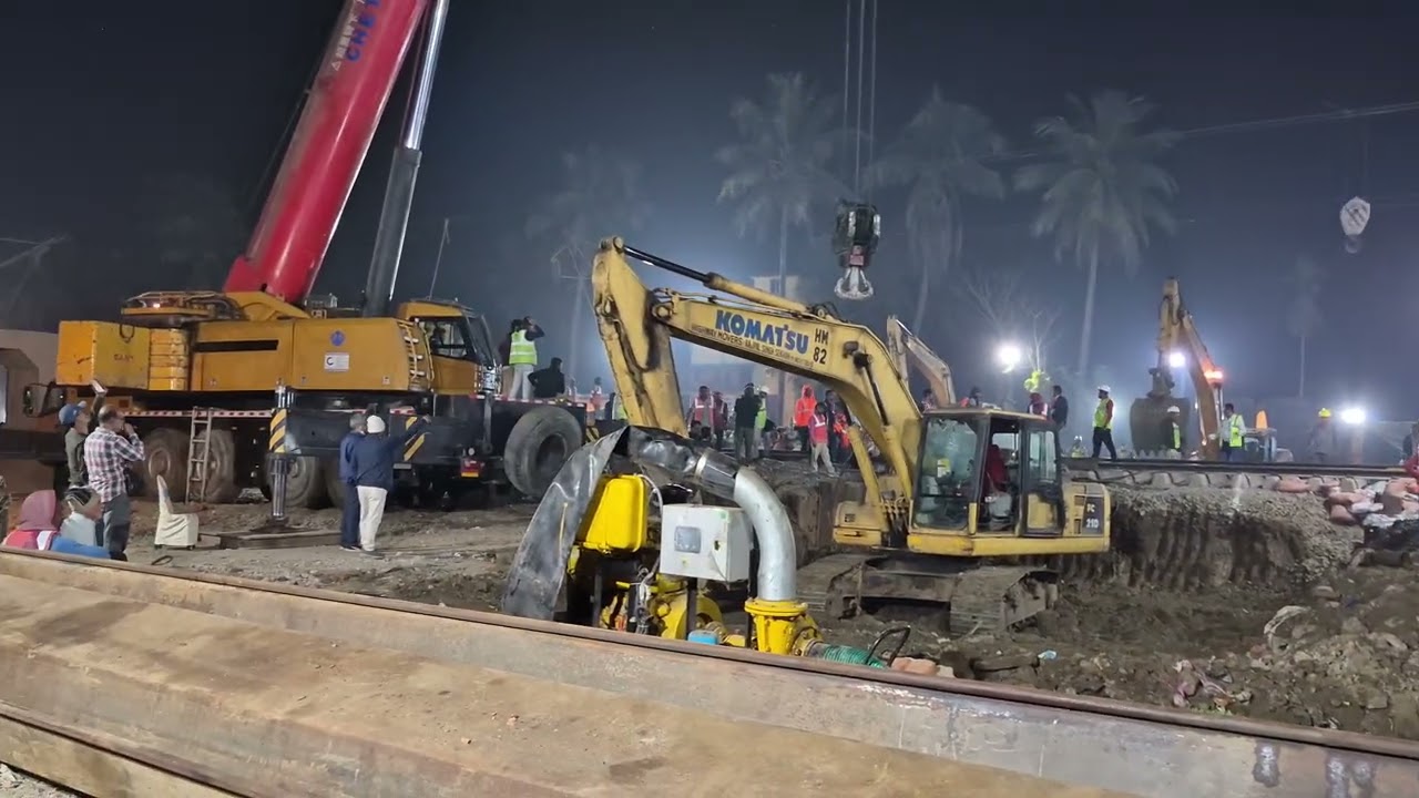 Underpass Thakurnagar Railway  Constructed || রেলের কাজ চলাকালীন ঠাকুরনগর #underpass #thakurnagar