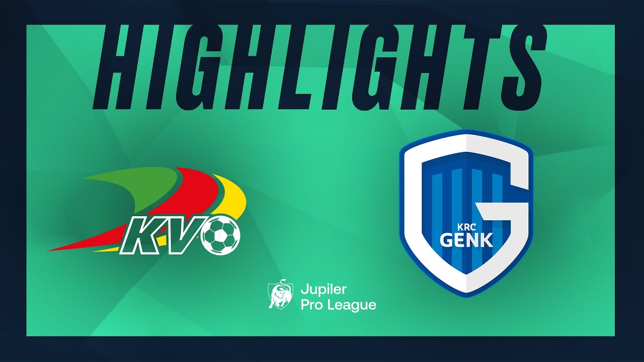 KV Oostende - KRC Genk moments forts