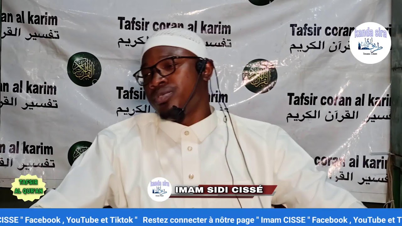 Live streaming of IMAM CISSÉ