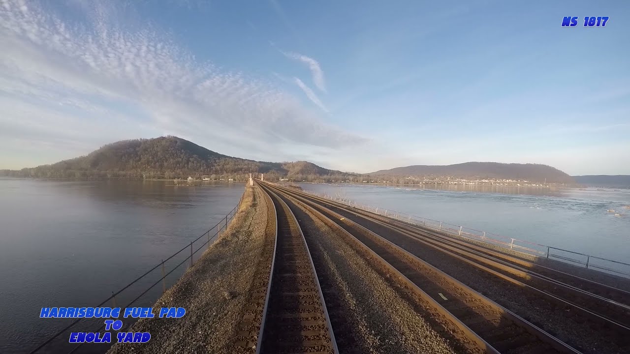From Harrisburg Fuel Pad to Enola Yard  Ride along