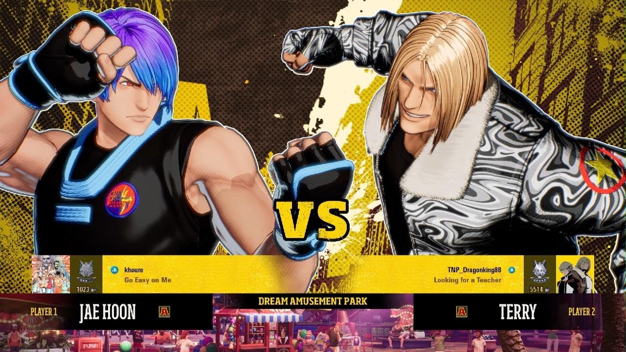 Kim Jae Hoon vs Terry FATAL FURY: City of the Wolves