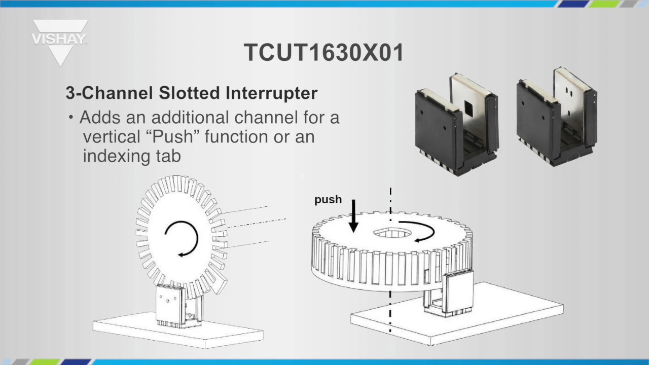 Optoelectronics: TCUT1630X01 Transmissive Optical Sensor