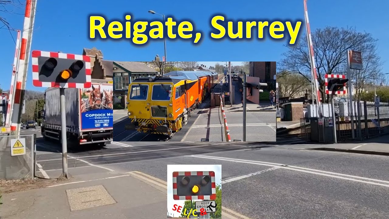 (Tamper) Reigate Level Crossing, Surrey