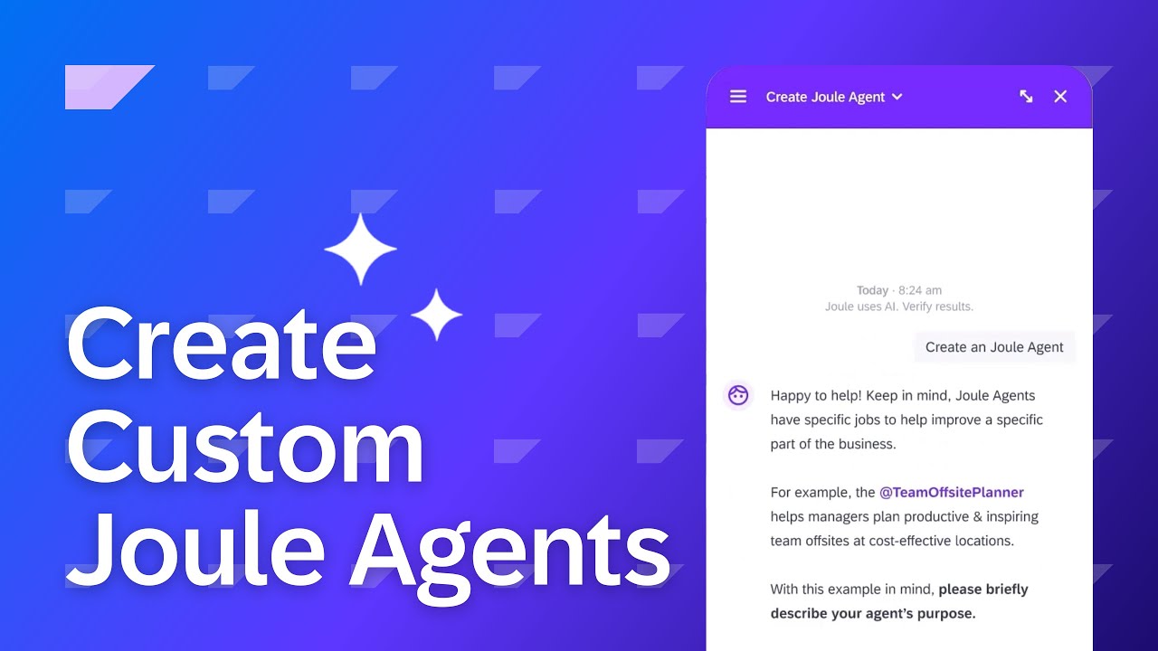 Agent Builder in Joule Studio | Demo