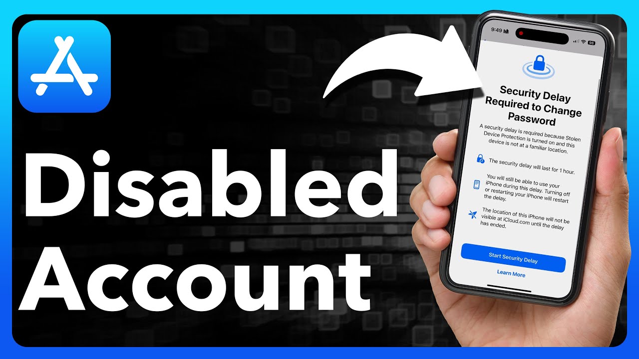 How To Fix Your Account Has Been Disabled In The App Store