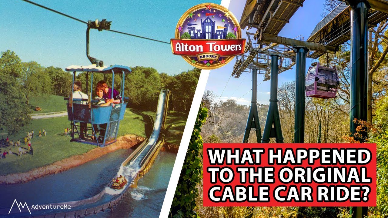 ABANDONED | The Original Cable Car of Alton Towers