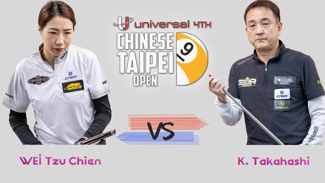 WEI Tzu Chien 魏子茜 vs Kunihiko Takahashi 高橋邦彦｜2026 Universal Chinese Taipei Open 第四屆中華台北公開賽