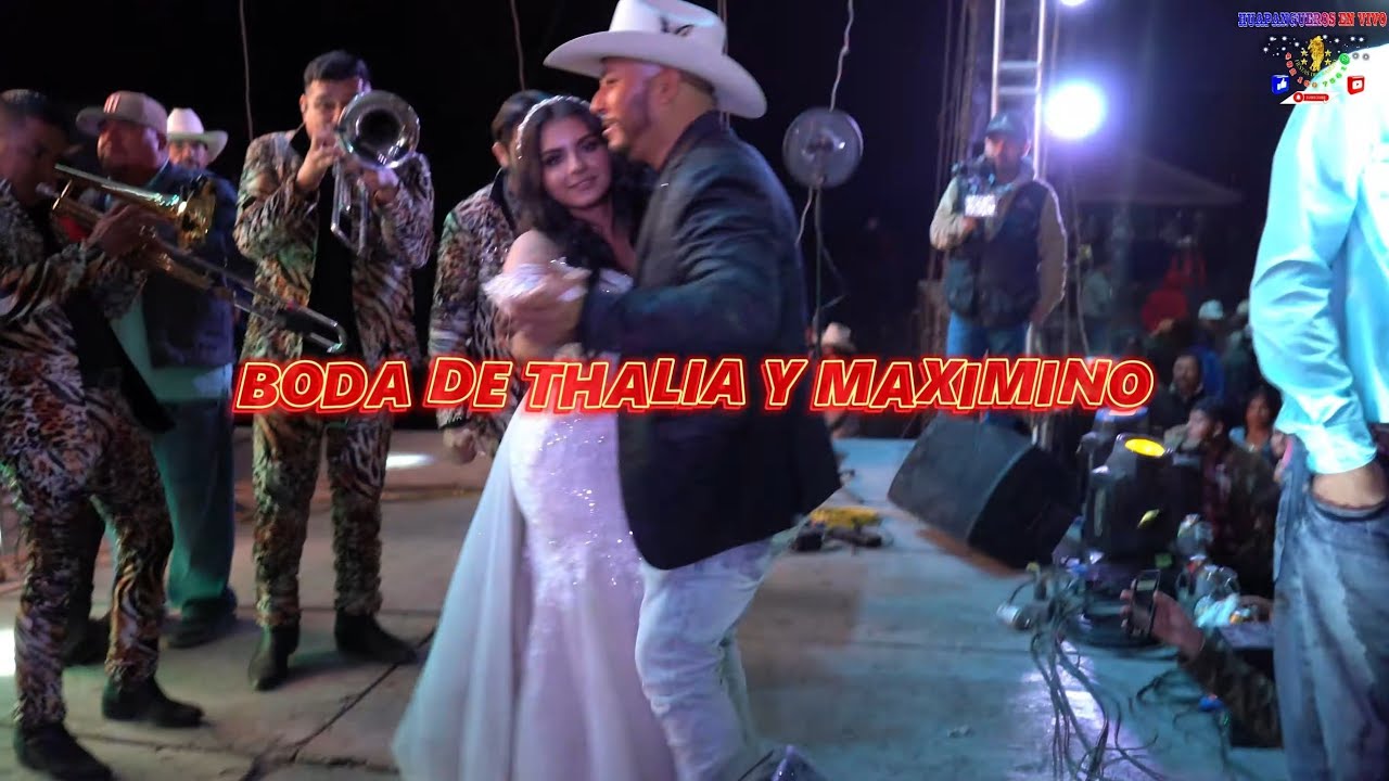 🔴 BANDA ROJA EN LA BODA THALIA Y MAXIMINO PARTE 1