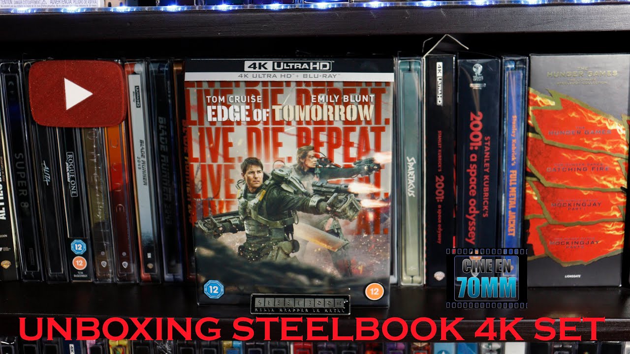 La mejor edición boutique! Edge of Tomorrow Zavvi Collector's Edition 4K | Unboxing por Cine en 70MM