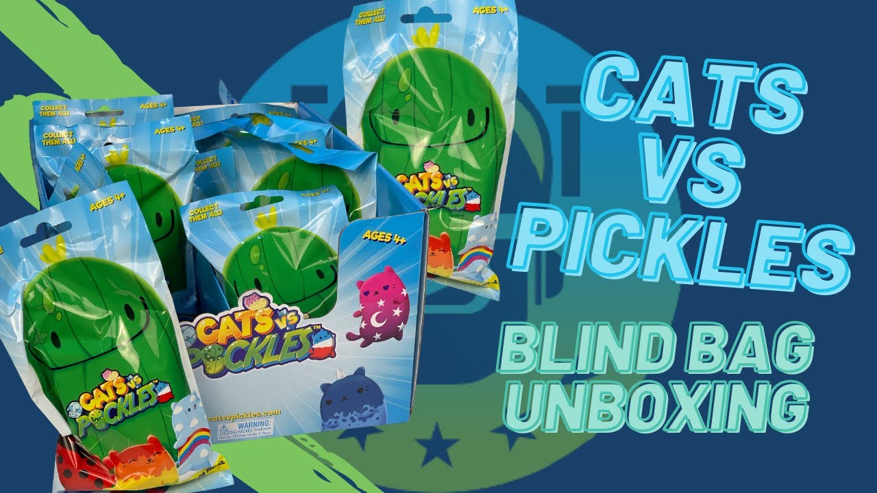 Cats vs Pickles Full Box Unboxing | The Upside Down Robot