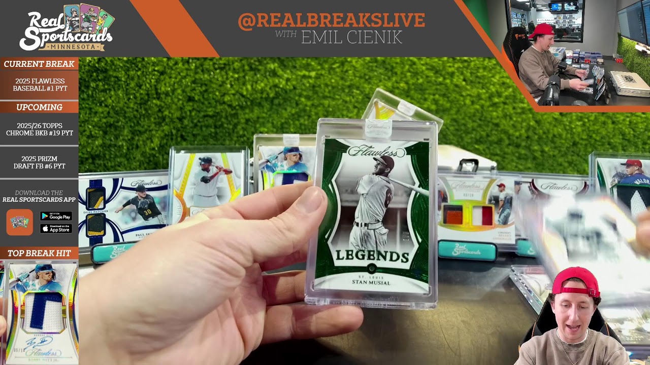 2025 Panini Flawless Baseball #1 Full Case Pick Your Team (12/23/25)