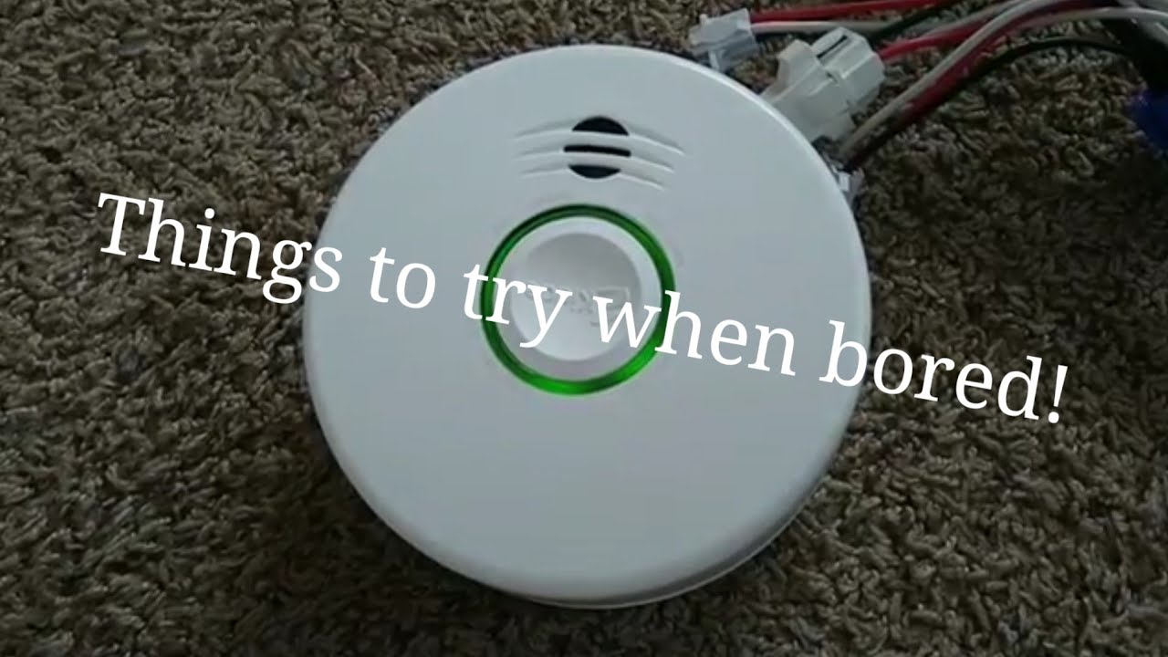 Things to do with the Kidde P4010 Series when bored! (READ DESC)