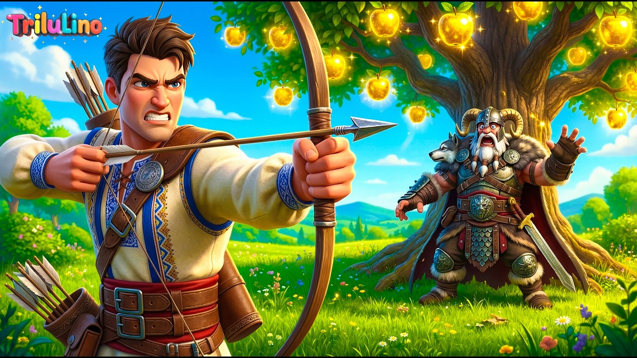 Prâslea cel voinic și merele de Aur | Povestea întreagă pentru copii | TriluLino