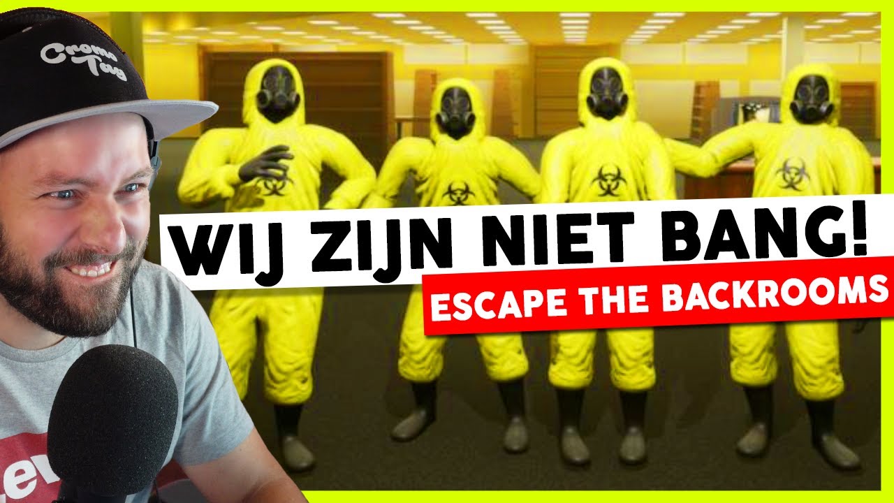 WE GAAN HET WEER DOEN! - Escape The Backrooms #2