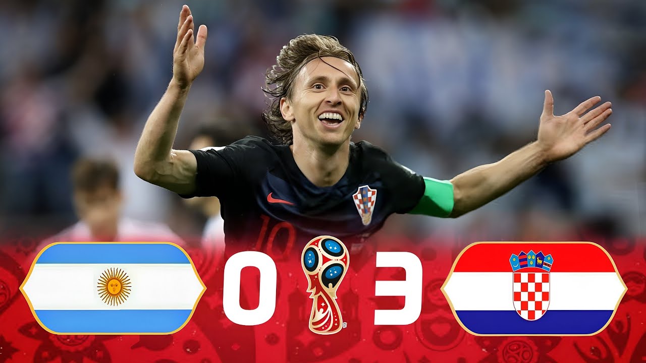 Матч, который принес Модричу «Золотой мяч» 🏆🔥 ◄ Хорватия 3-0 Аргентина ❯ 🏅Чемпионат мира [2018] 💥