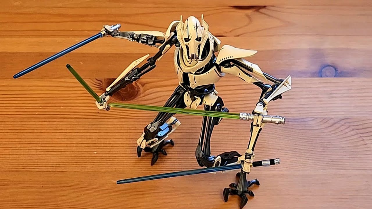 Японская фигурка Генерала Гривуса от S.h.figuarts (обзор, Звёздные Войны)