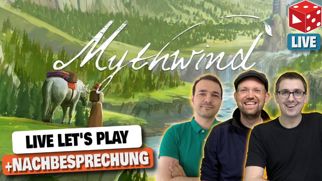 Mythwind - Live Let's Play mit Flo, Carl & Ben inklusive Nachbesprechung - Ein KOMPLETTES Jahr!
