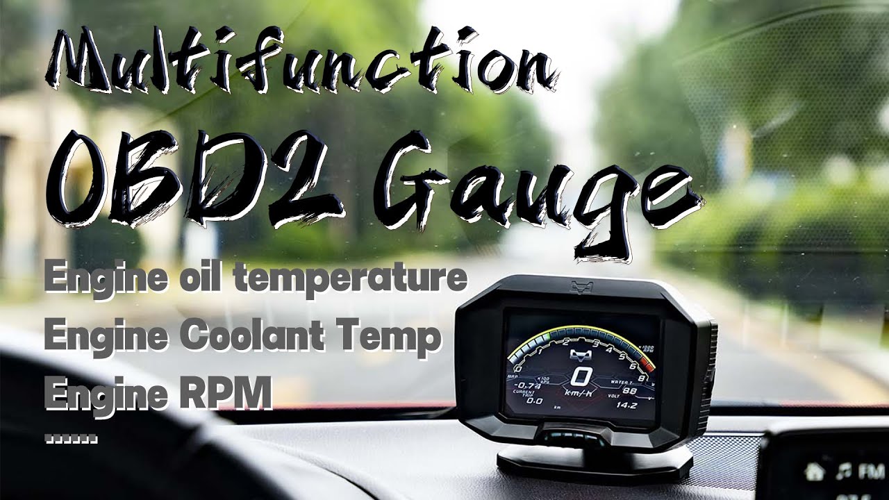 Magician F936 Multifunction OBD2 Gauge