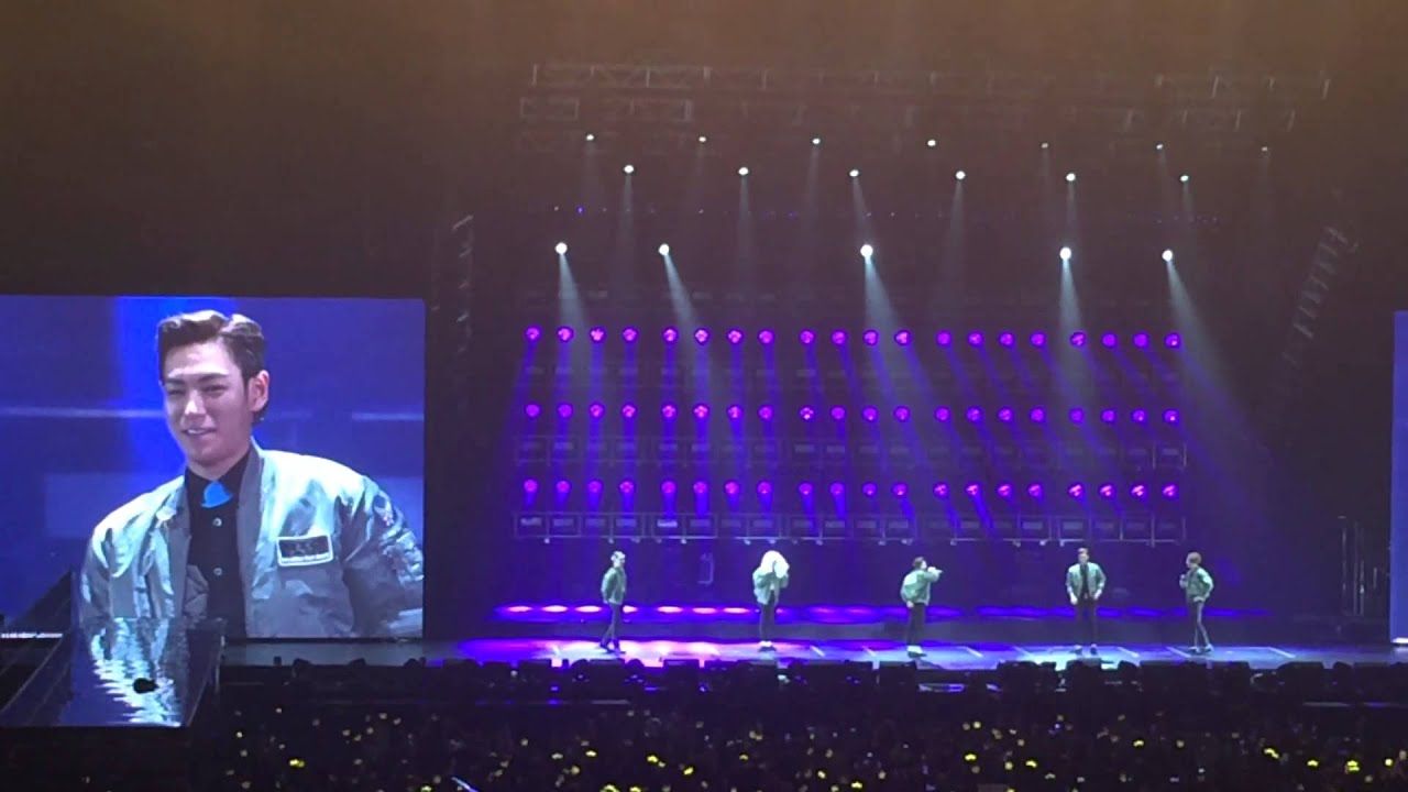 月亮代表我的心 Taeyoung, Seungri dance with GD, TOP talk Bigbang made tour in Macau 20151025
