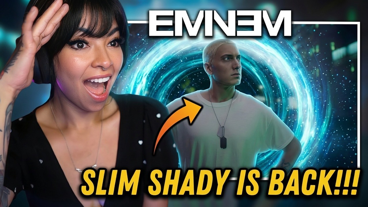 SLIM SHADY IS BACK!!! | Eminem - Houdini FIRST TIME REACTION